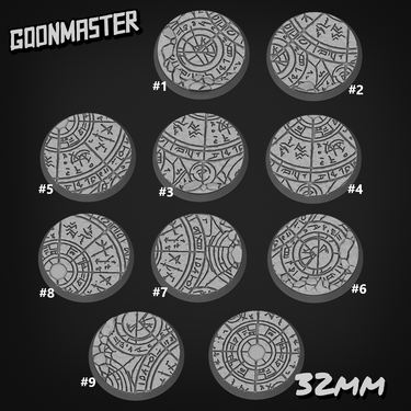 Occult Circle Carving Bases